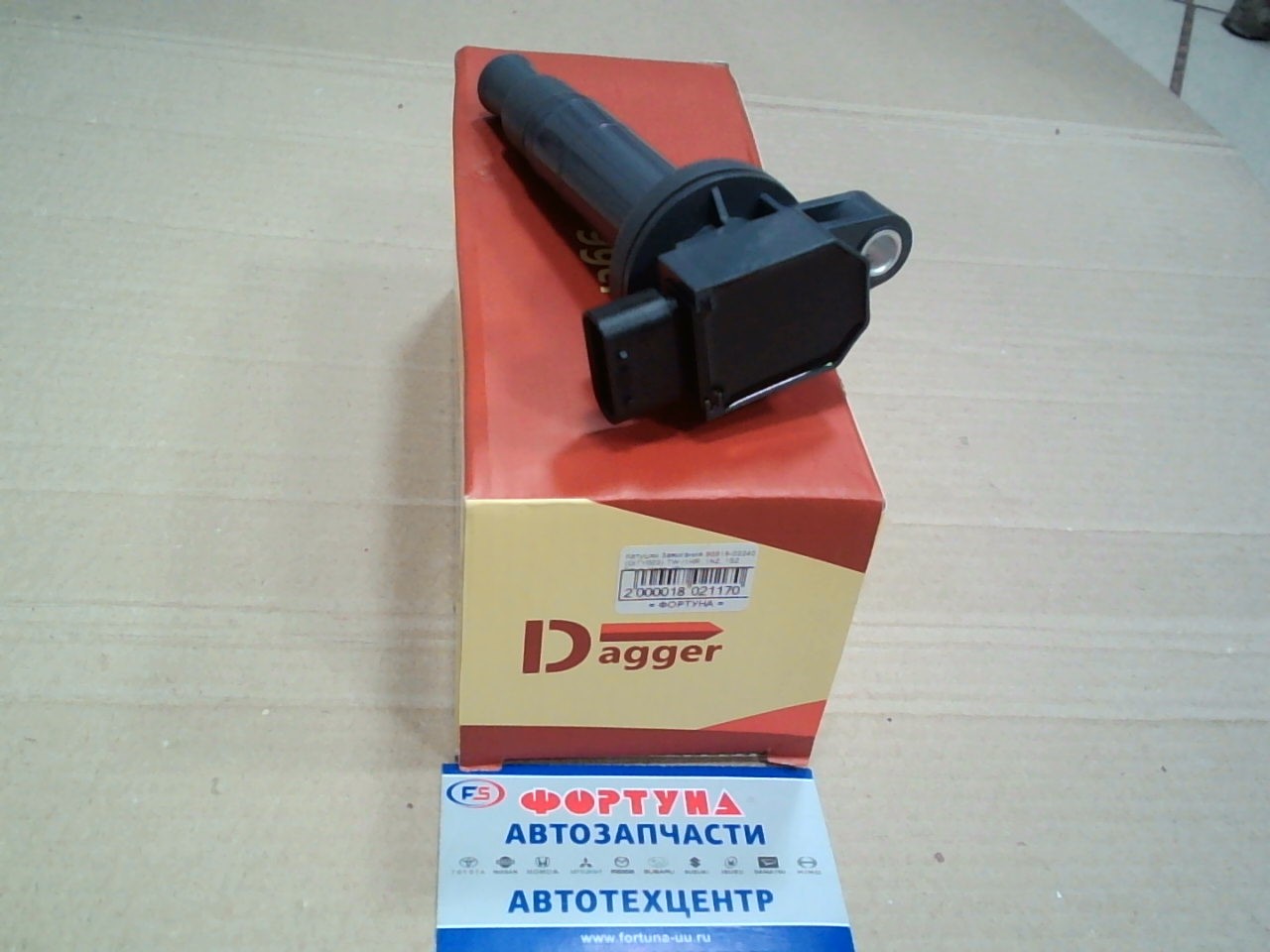 Катушки Зажигания 90919-02240 (DITY002) DAGGER /1KR,  1NZ,  1SZ Prius,  Yaris,  IQ/