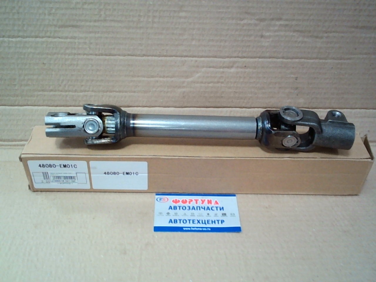 Кардан рулевой 48080-EM01C TW /Tiida C11/