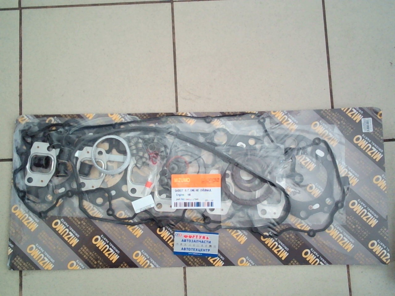 Ремкомплект ДВС 1HDFT 95- metal [04111-17040] MIZUMO /24valve/(3рем.)