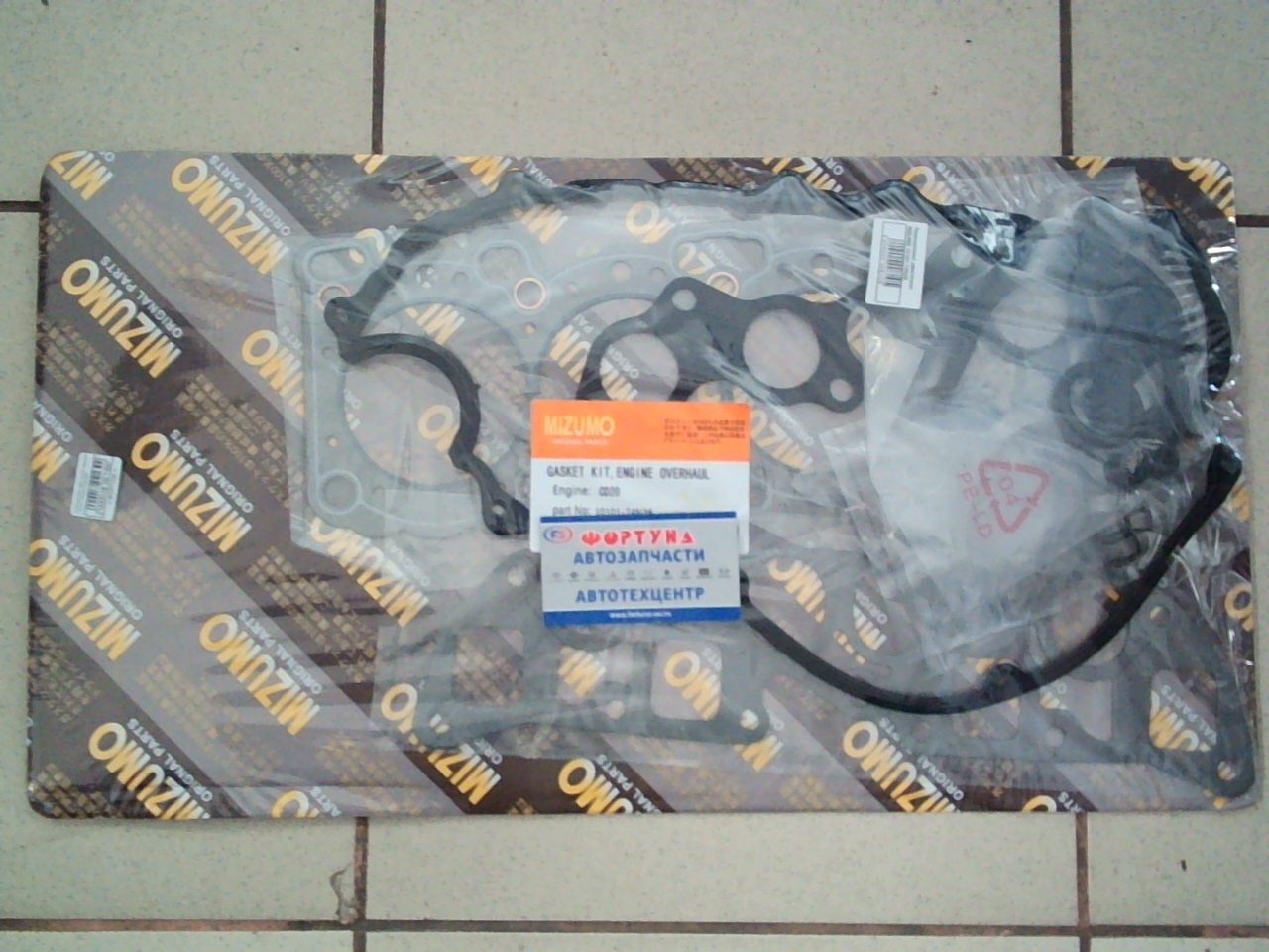 Ремкомплект ДВС CD20 паронит [10101-74N28AS] MIZUMO