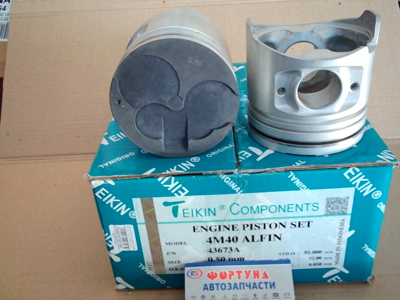 Поршня 4M40 0, 50 43673A TEIKIN  ALFIN