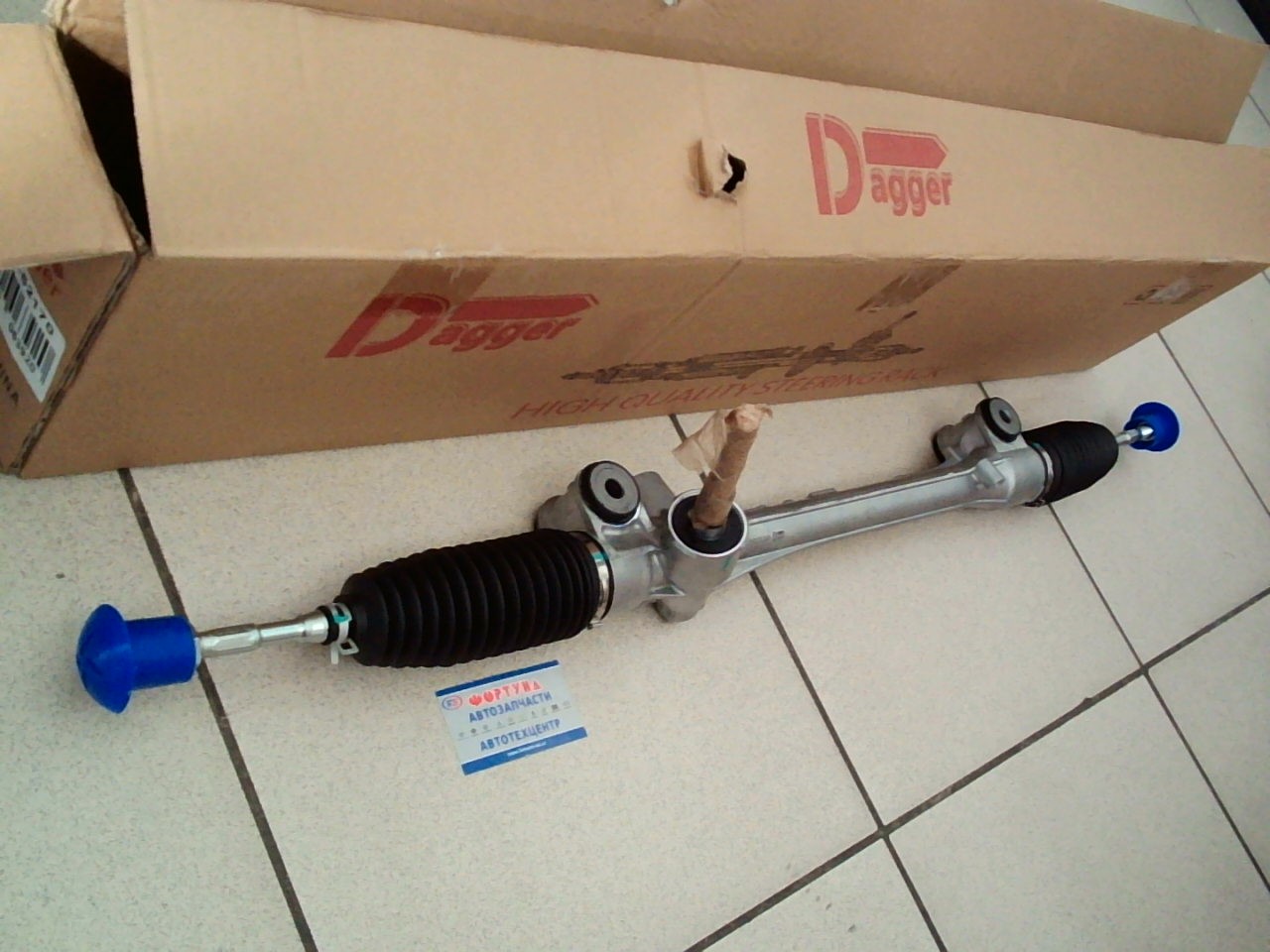 Рулевая рейка TOYOTA Vitz,  KSP90, NCP91, SCP90,  Belta,  KSP92, SCP92.Ractis NCP100 RHD [45510-52170] DAGGER /сухая/