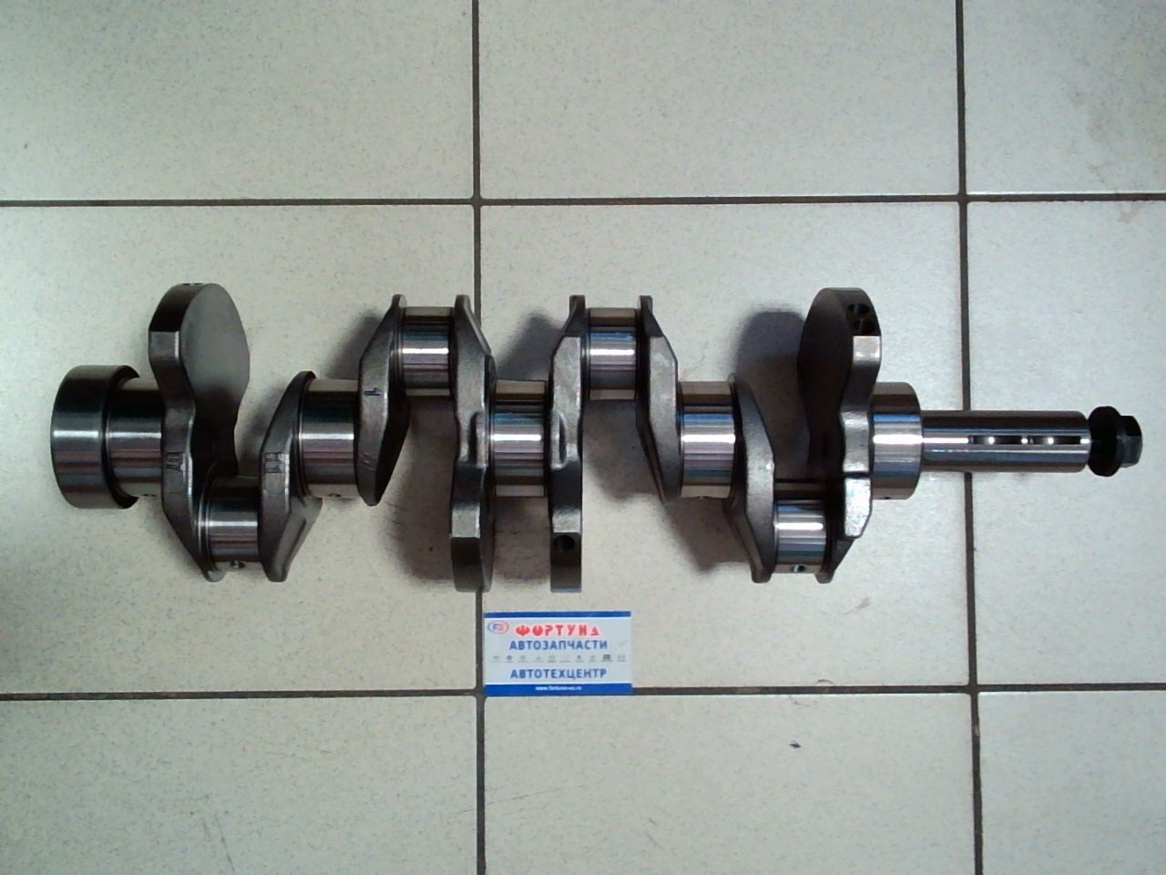 Коленвал 4D56TCI,  D4BF,  D4BH,  4D56 (23111-42001) DAGGER (под 6 болтов)/Pajero, Delica, Challenger, L200, 4D56/Starex, Kia Bongo H1, H100/