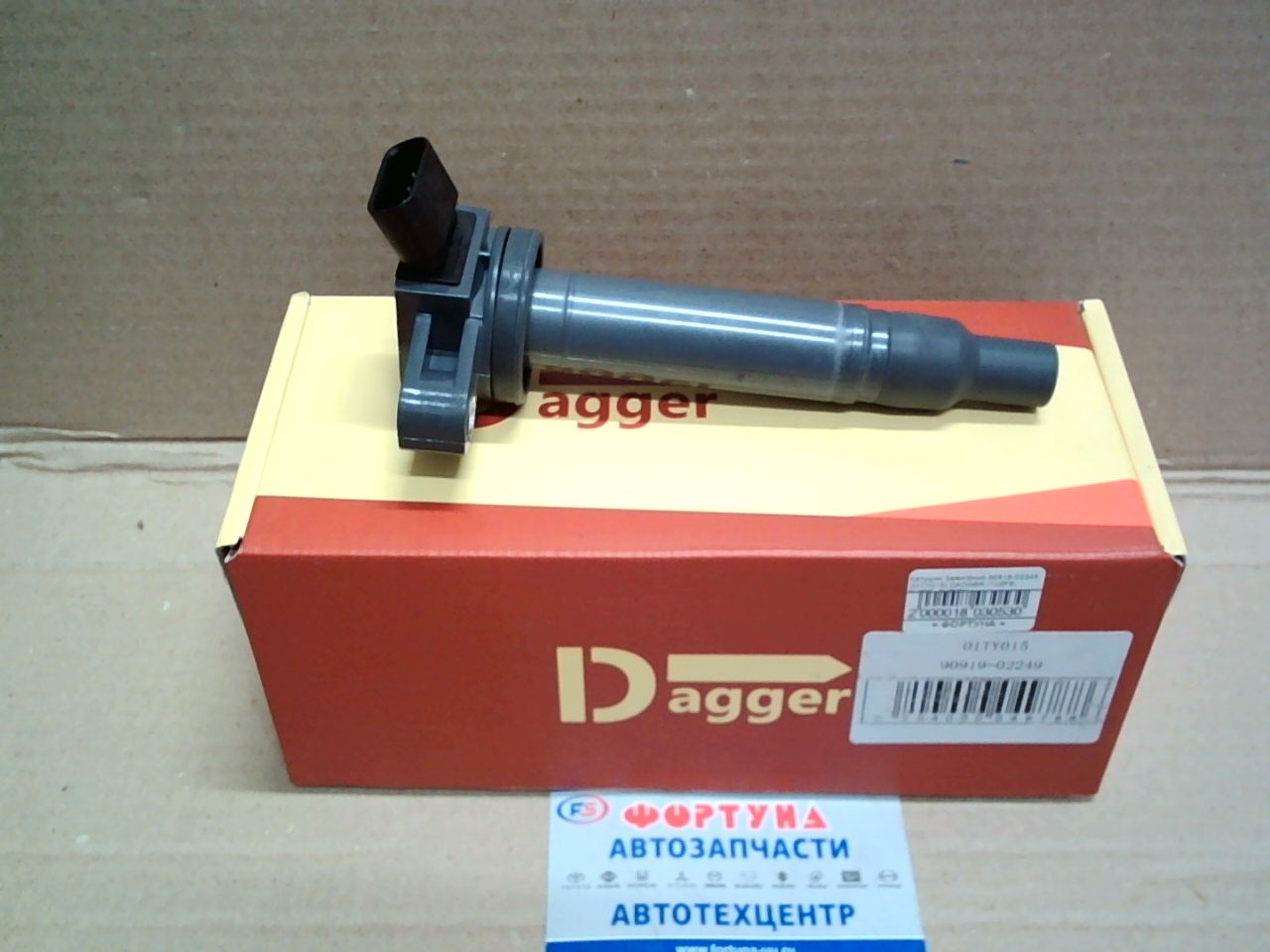 Катушки Зажигания 90919-02249 (DITY015) DAGGER /1UZFE,  2UZFE,  3UZFE/
