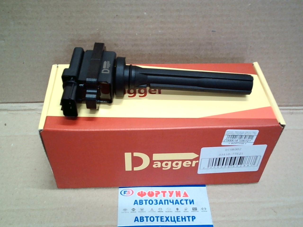 Катушки Зажигания 33410-77E21 (DISK002) DAGGER /SUZUKI J18A,  J20A,  H20A VITARA,  BALENO/