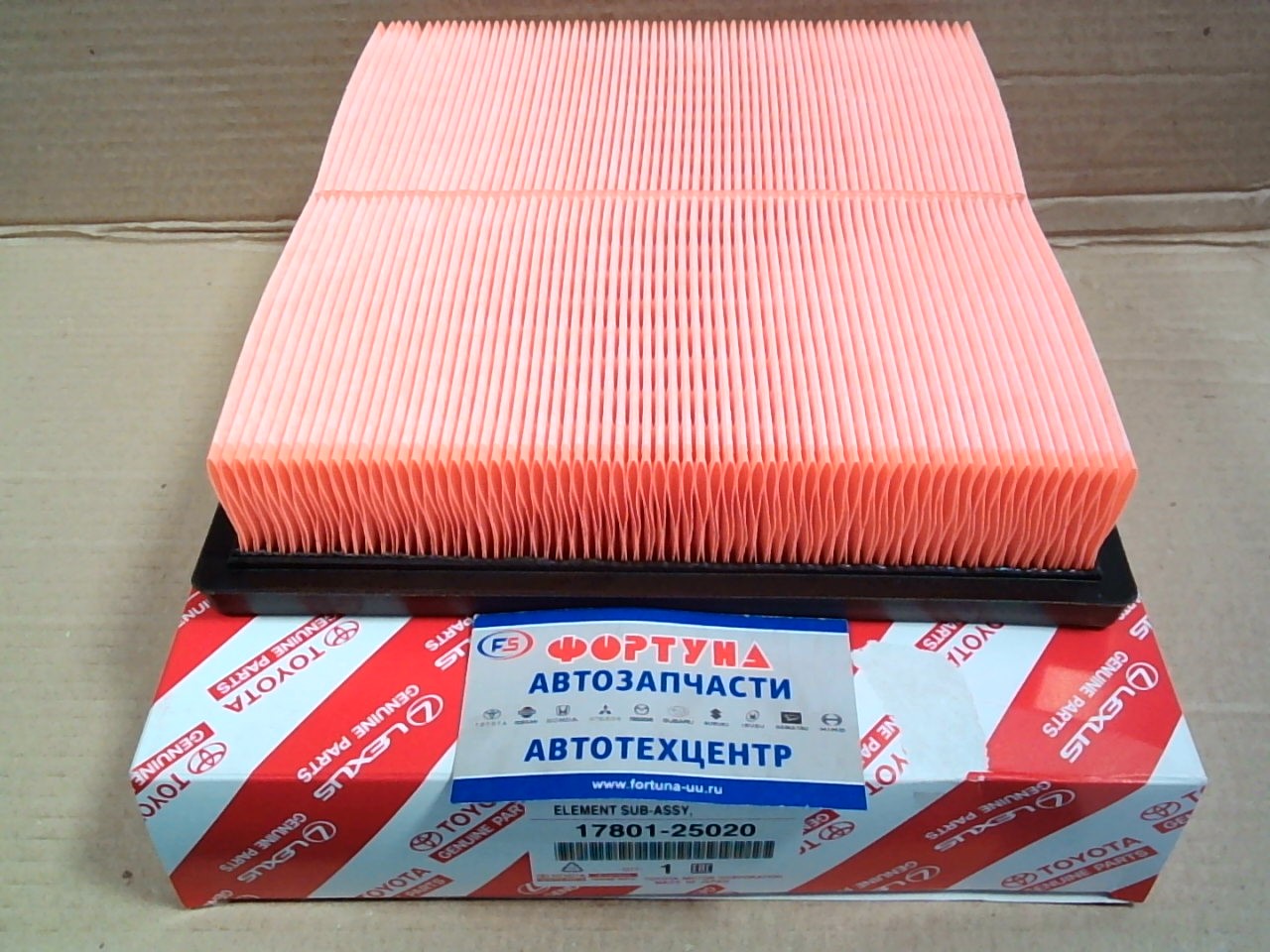 Фильтр Воздушный A-1539 [17801-25020] TOYOTA /CAMRY ASV70, GSV70, ASV71,  RAV4 XA50 2.0 '18-,  LEXUS ES350 GSZ10 '18-/