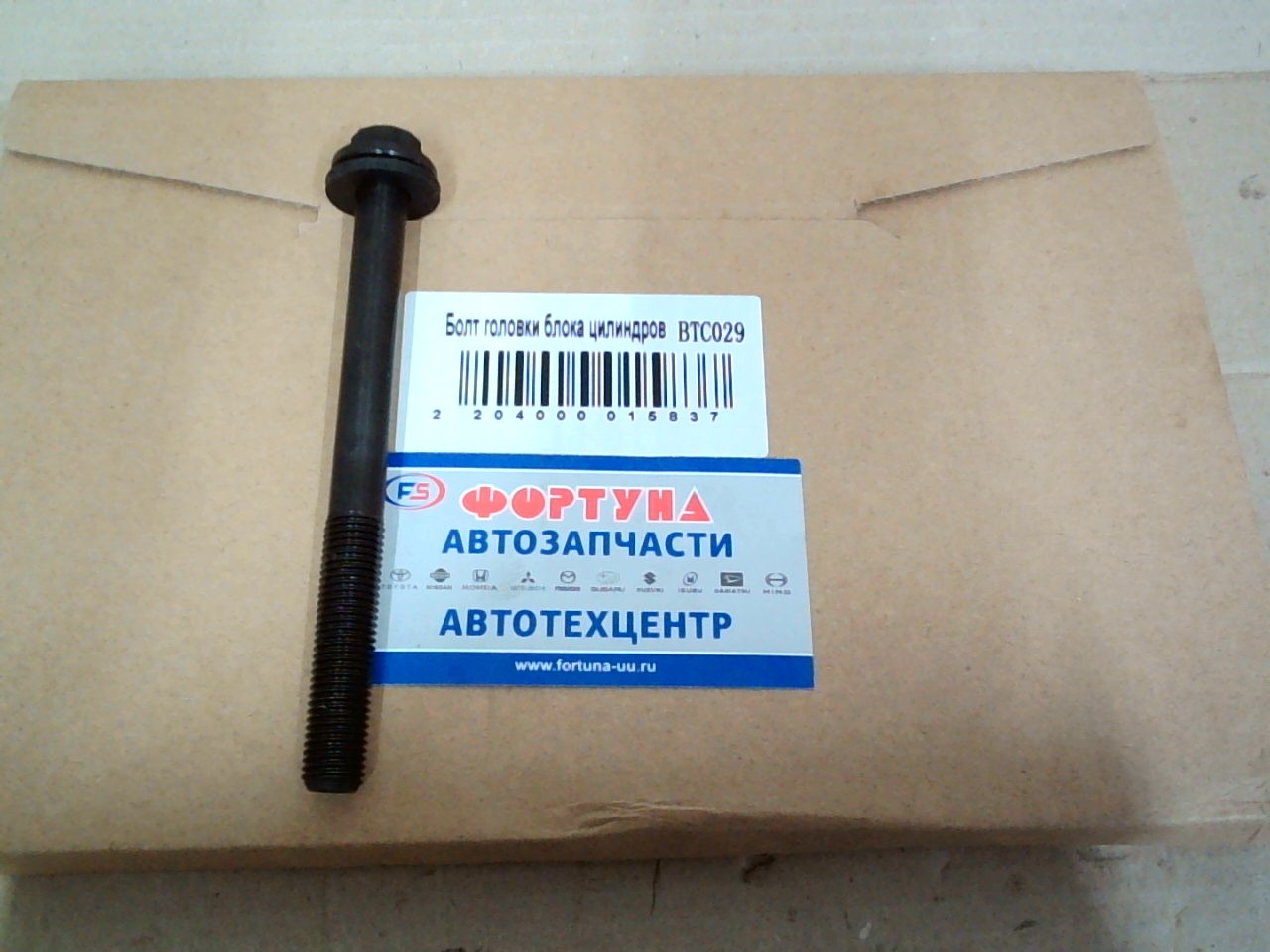 Болт ГБЦ ZD30 (BTC029) /в упаковке 18 шт/цена за штуку/ TW