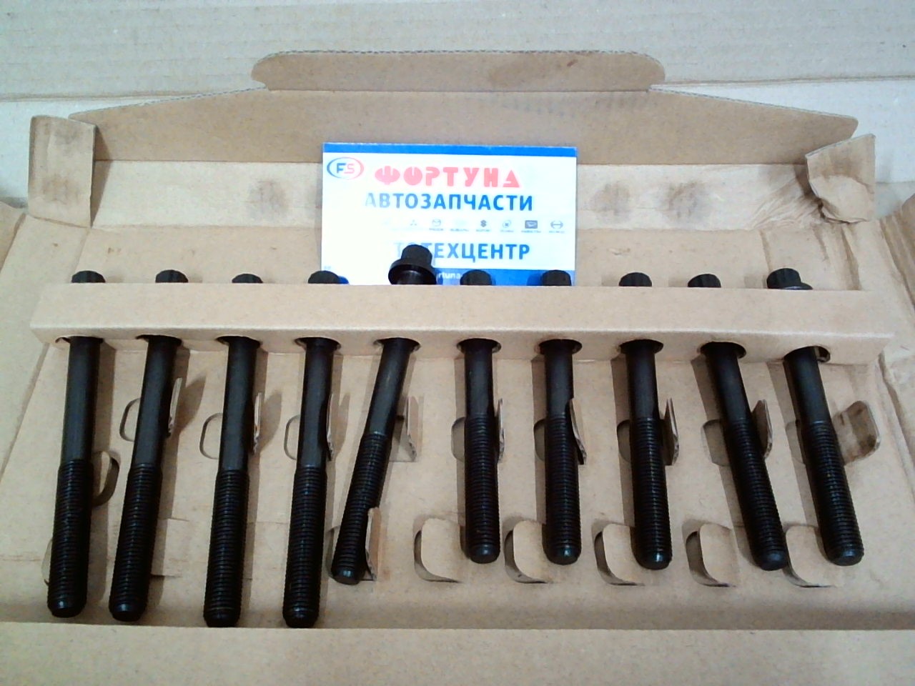 Болт ГБЦ 5A-FE,  7A-FE (BTC034) /в упаковке 10 шт/цена за комплект  TW /5 длинных + 5 коротких/