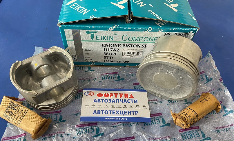 Поршня D17A1 38169 STD TEIKIN /камера сгорания овал/