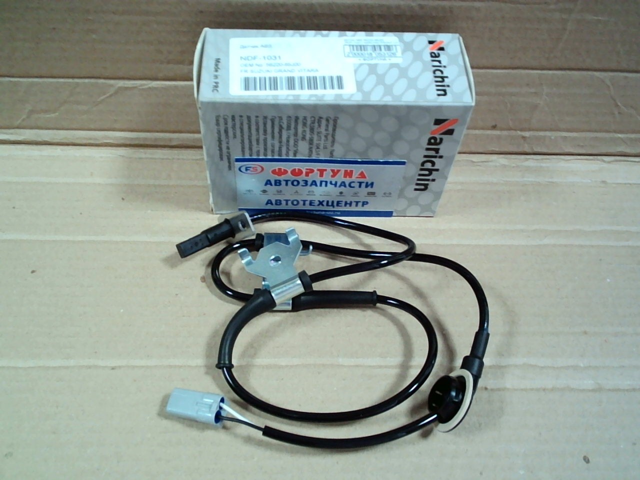Датчик ABS 56220-65J00 (NDF-1031) NARICHIN /FRONT LH SUZUKI GRAND VITARA '05-/