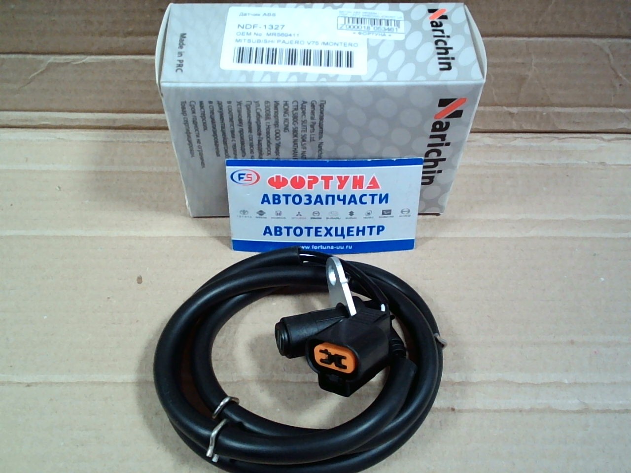 Датчик ABS MR569411 (NDF-1327) NARICHIN /FRONT LH MITSUBISHI PAJERO V75 (V60,  70#) / MONTERO V75W/