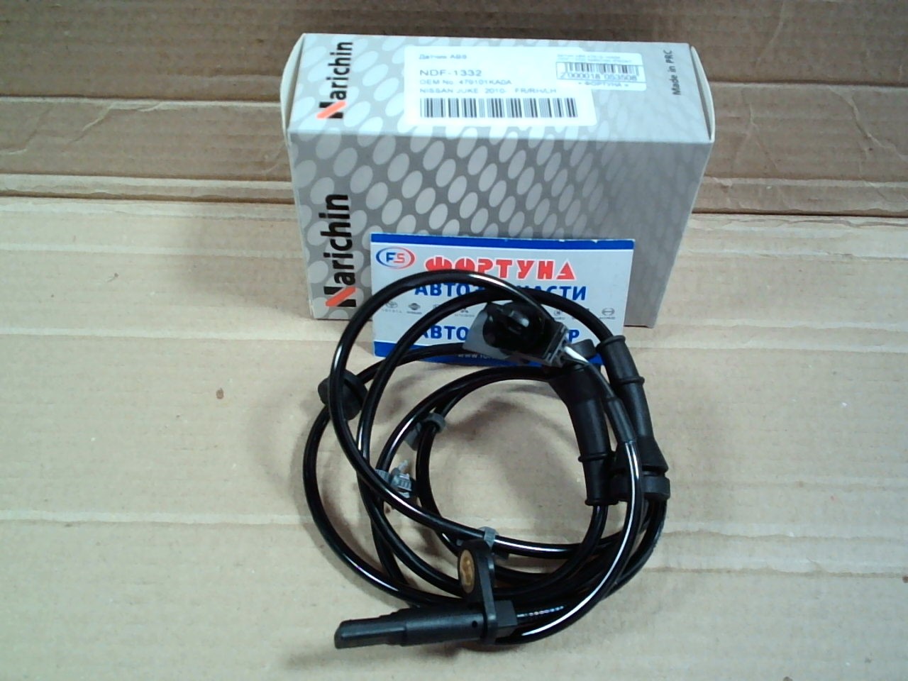 Датчик ABS 47910-1KA0A (NDF-1332) NARICHIN /FRONT LH=RH NISSAN JUKE '10-/
