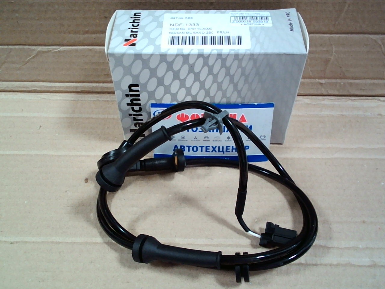 Датчик ABS 47911-CA000 (NDF-1333) NARICHIN /FRONT LH NISSAN MURANO Z50/