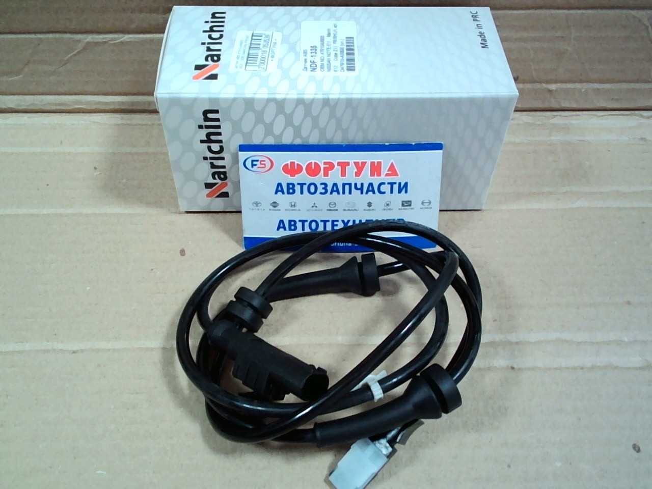 Датчик ABS 47910-AX600 (NDF-1335) NARICHIN /FRONT LH=RH NISSAN NOTE E11,  March К12 ,  Cube Z11/