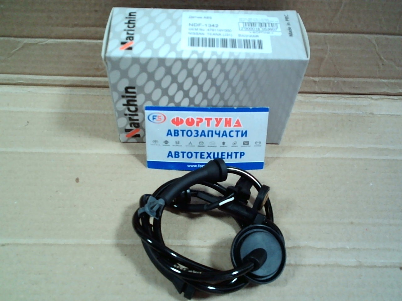 Датчик ABS 47911-9Y000 (NDF-1342) NARICHIN /FRONT LH NISSAN TEANA J31 '03-'08/