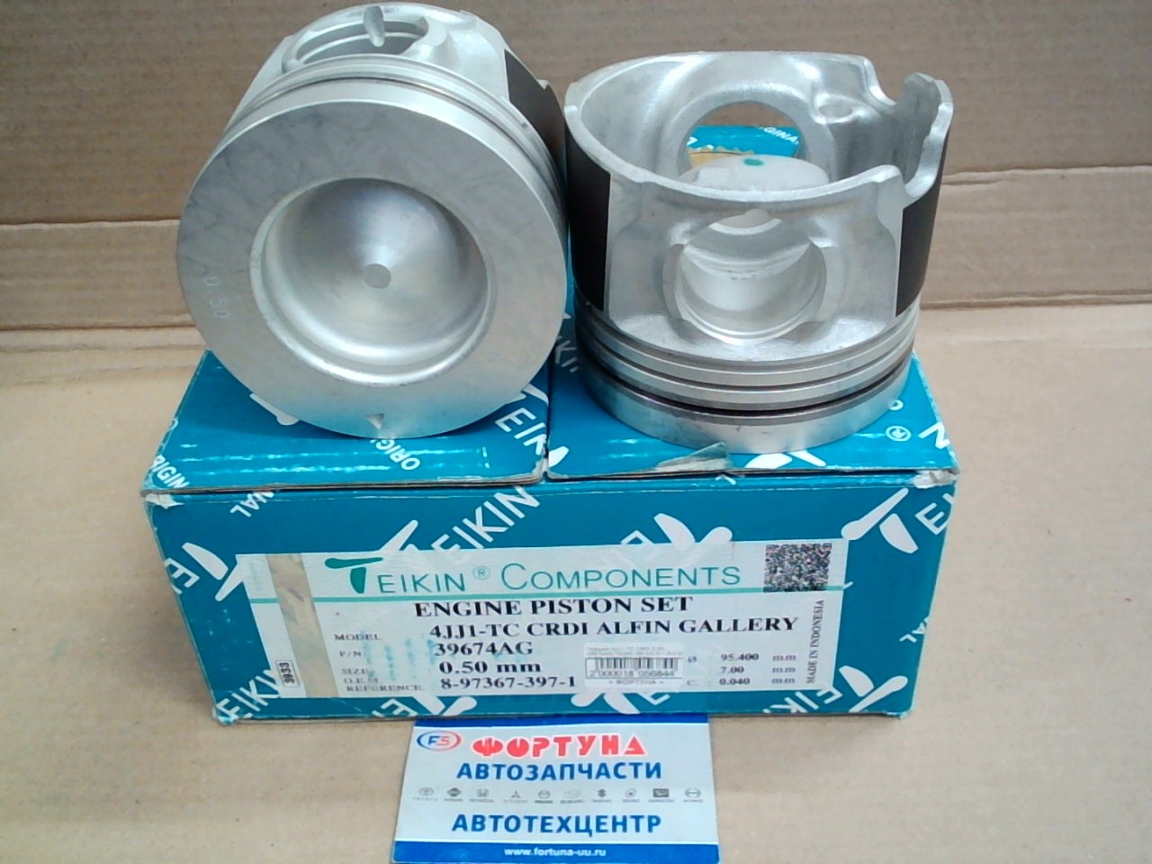 Поршня 4JJ1-TC CRDI 0, 50 39674AG TEIKIN  ALFIN GALLERY