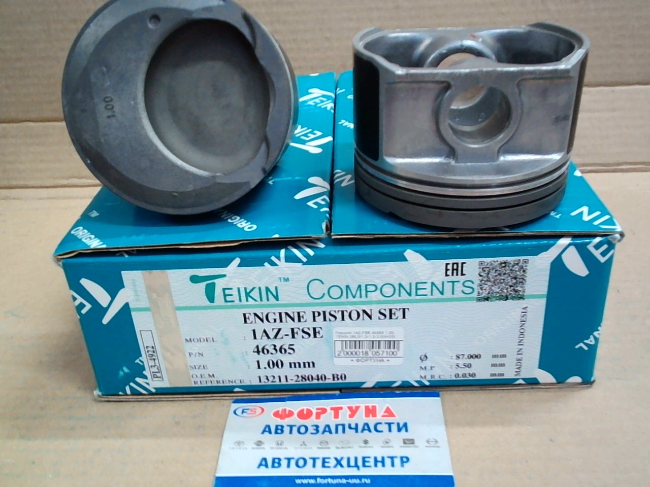 Поршня 1AZ-FSE 46365 1, 00 TEIKIN 