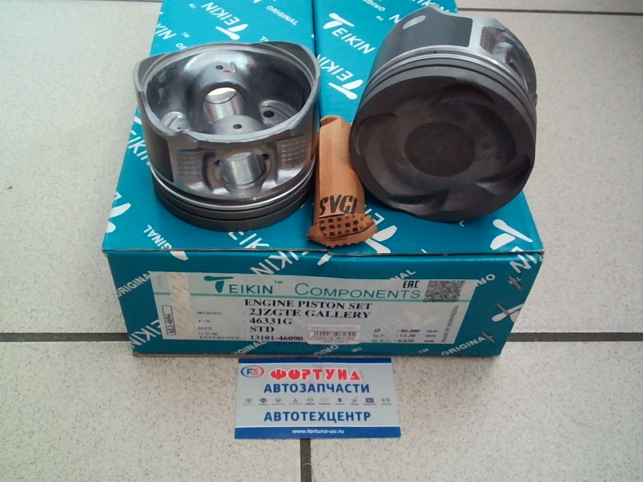 Поршня 2JZ-GTE STD 46331G TEIKIN  /6 шт./