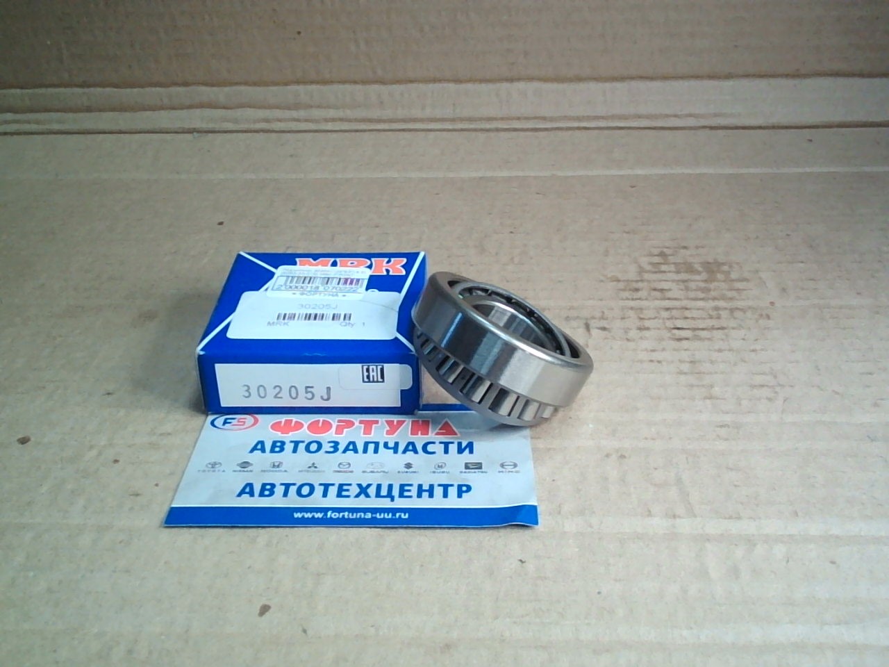 Подшипник 30205J (25*52*16.2) [S083-33-075] MRK /FRONT BONGO SRSAV,  SD89T '95-/