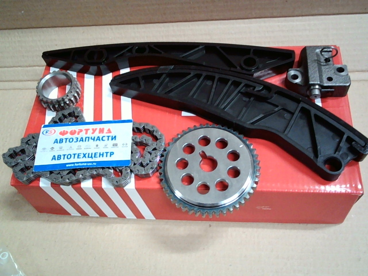 Комплект цепи ГРМ Hyundai G4FA,  G4FC (KY-01) Zuiko /6pcs/