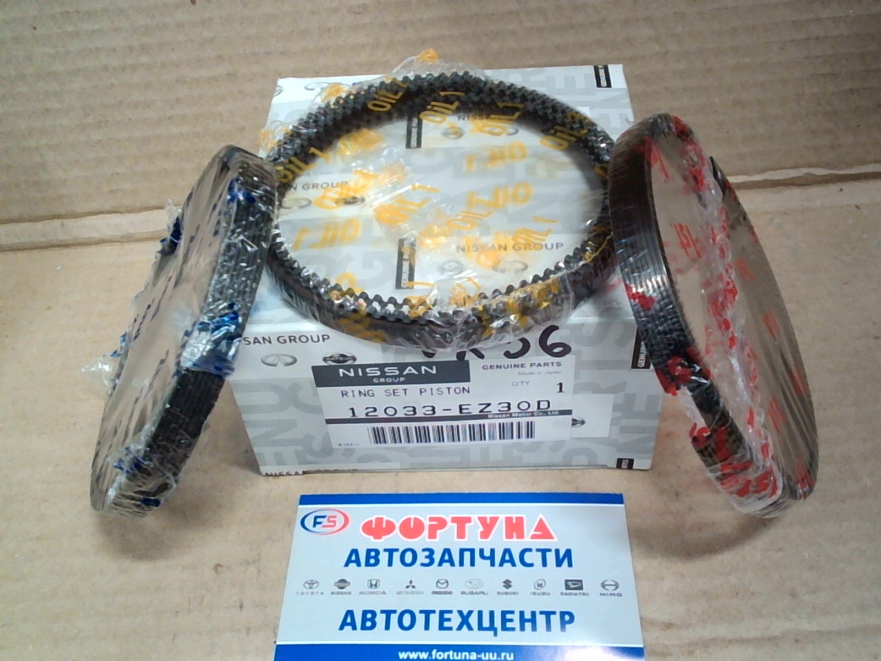 Кольца VK56VD STD [12033-EZ30D] NISSAN (98, 0/1, 2-1, 2-2, 4) /QX80 '14 -'22,  Patrol '10-'14,  Y62, Z62, Y51 '10-/