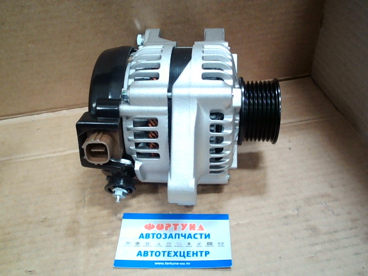 Генератор 1TR-FE,  2TR-FE (ALTY001) DAGGER /12V 80A фишк.квад. 4pin/шкив 7pk./Hilux,  Fortuner/