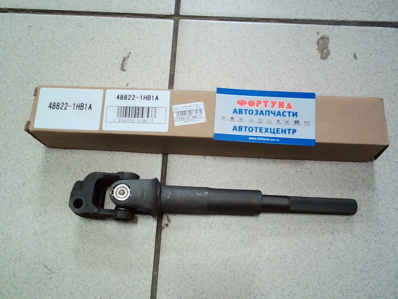 Кардан рулевой 48822-1HB1A TW /Almera N17,  Sunny N17,  Micra K13,  Latio N17/