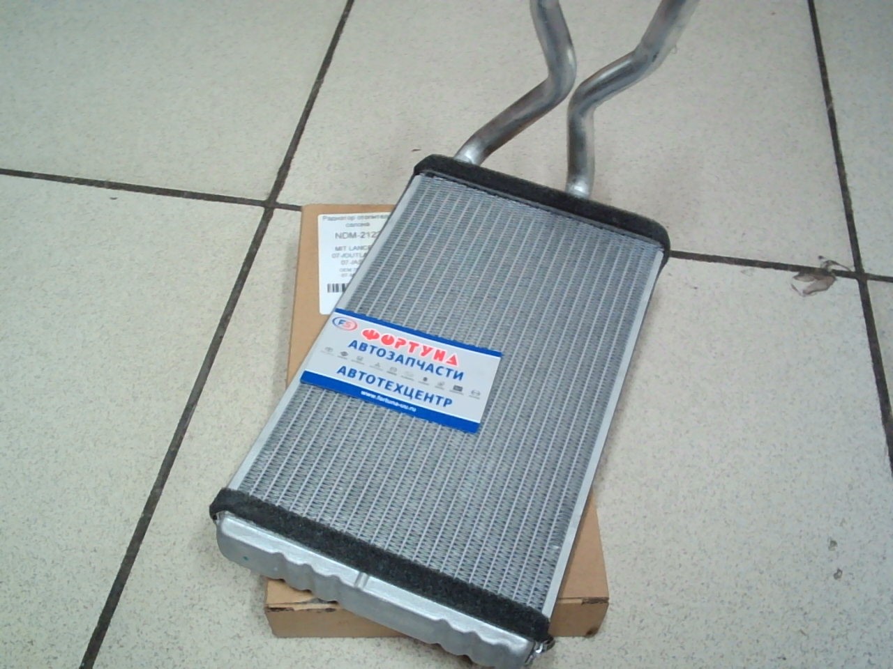 Радиатор отопителя NDM-2123 NARICHIN /MITSUBISHI LANCER X '07-,  OUTLANDER '07-,  ASX '10-/ (без трубок)