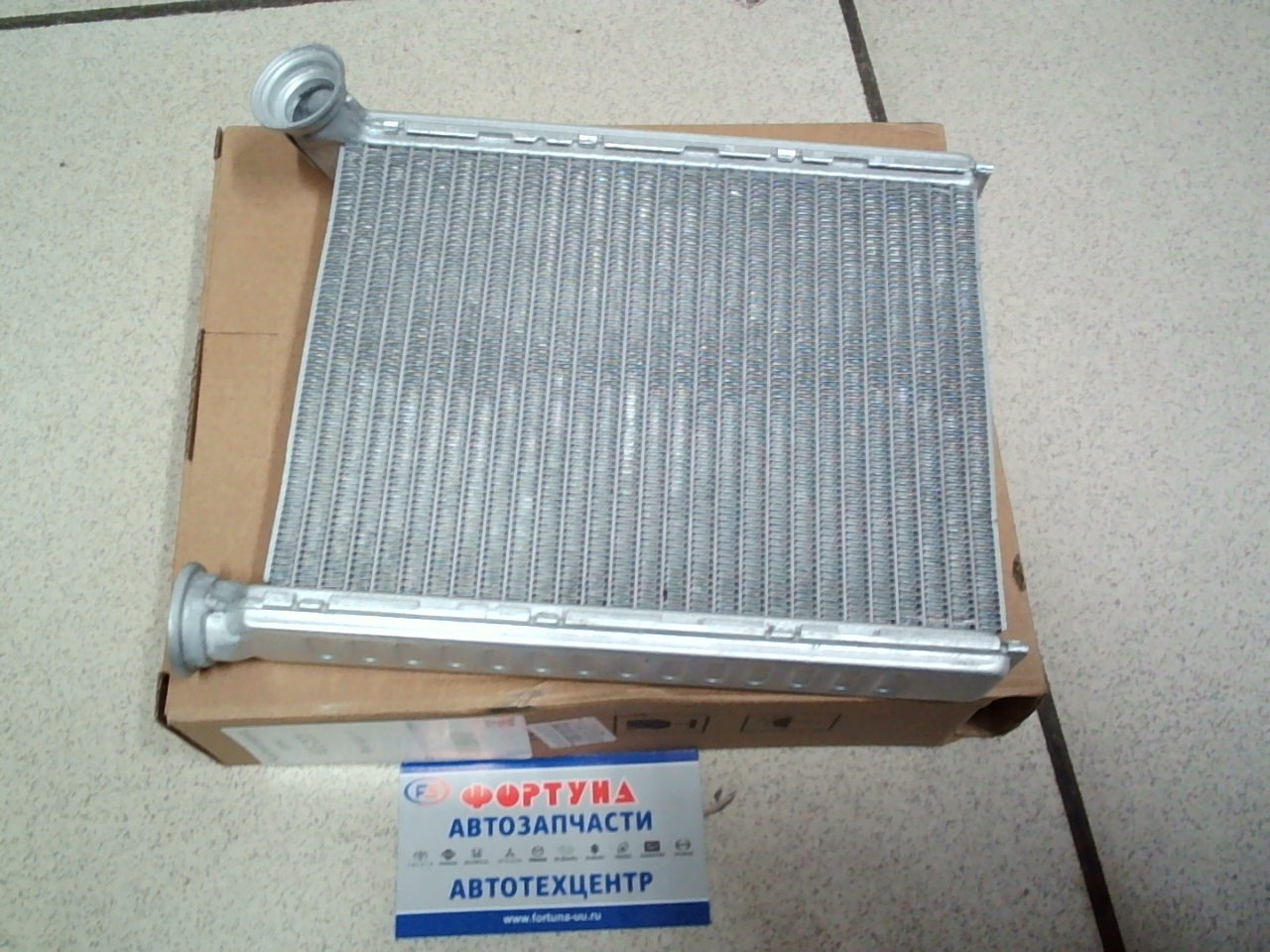 Радиатор отопителя NDE-2520 NARICHIN /Renault Kaptur 16/ (с трубками)