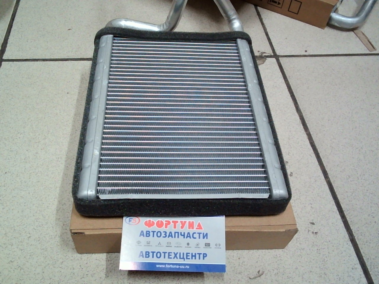 Радиатор отопителя NDK-2172 NARICHIN /HYUNDAI SANTA FE '06-/ (с трубками)