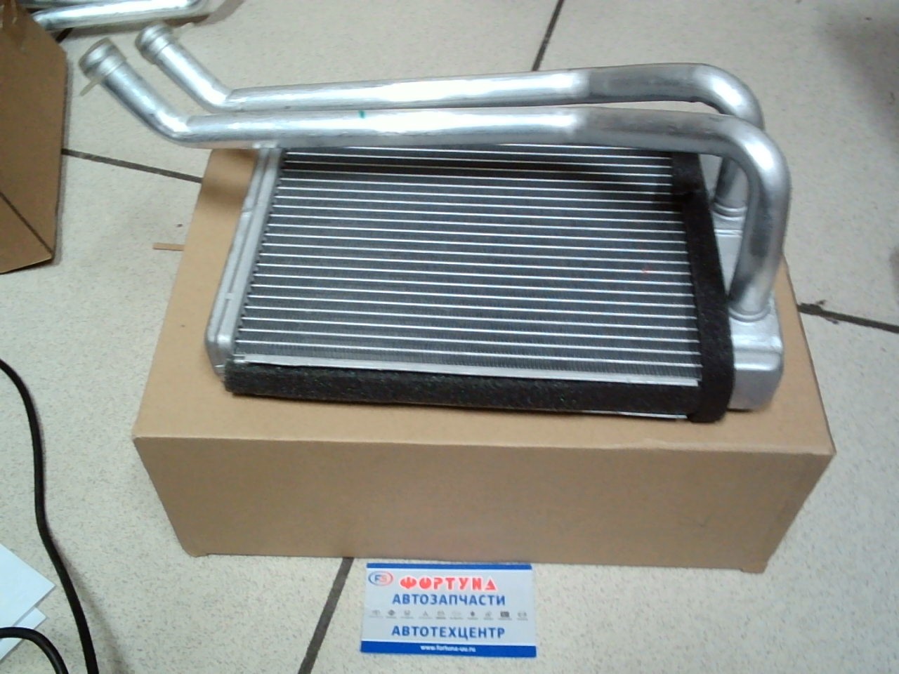 Радиатор отопителя NDK-2236 NARICHIN /HYUNDAI SANTA FE '00-/ (с трубками)