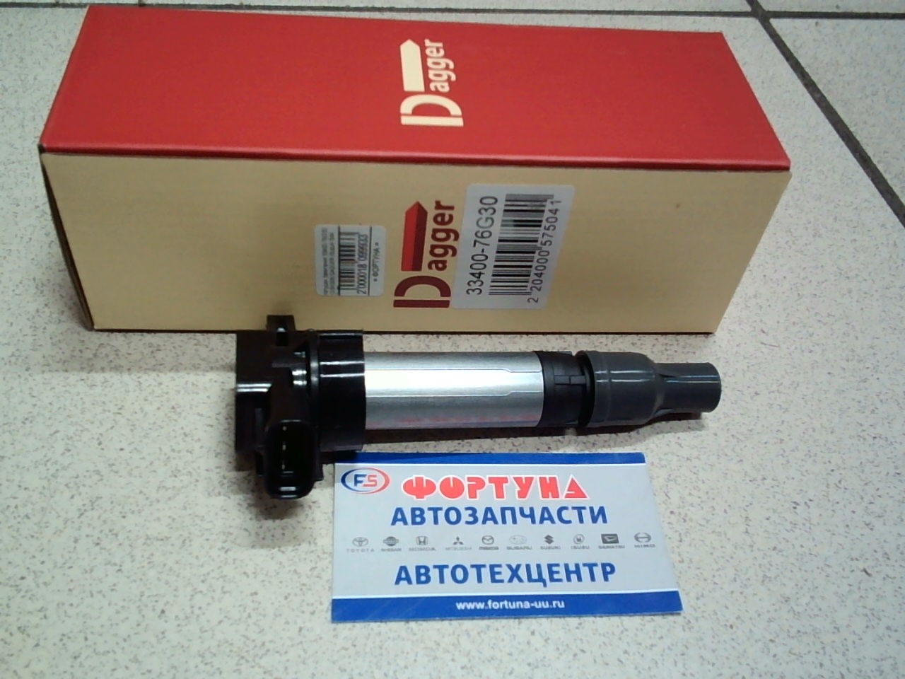 Катушки Зажигания 33400-76G30 (DISK009) DAGGER /Suzuki SX4,  Swift/