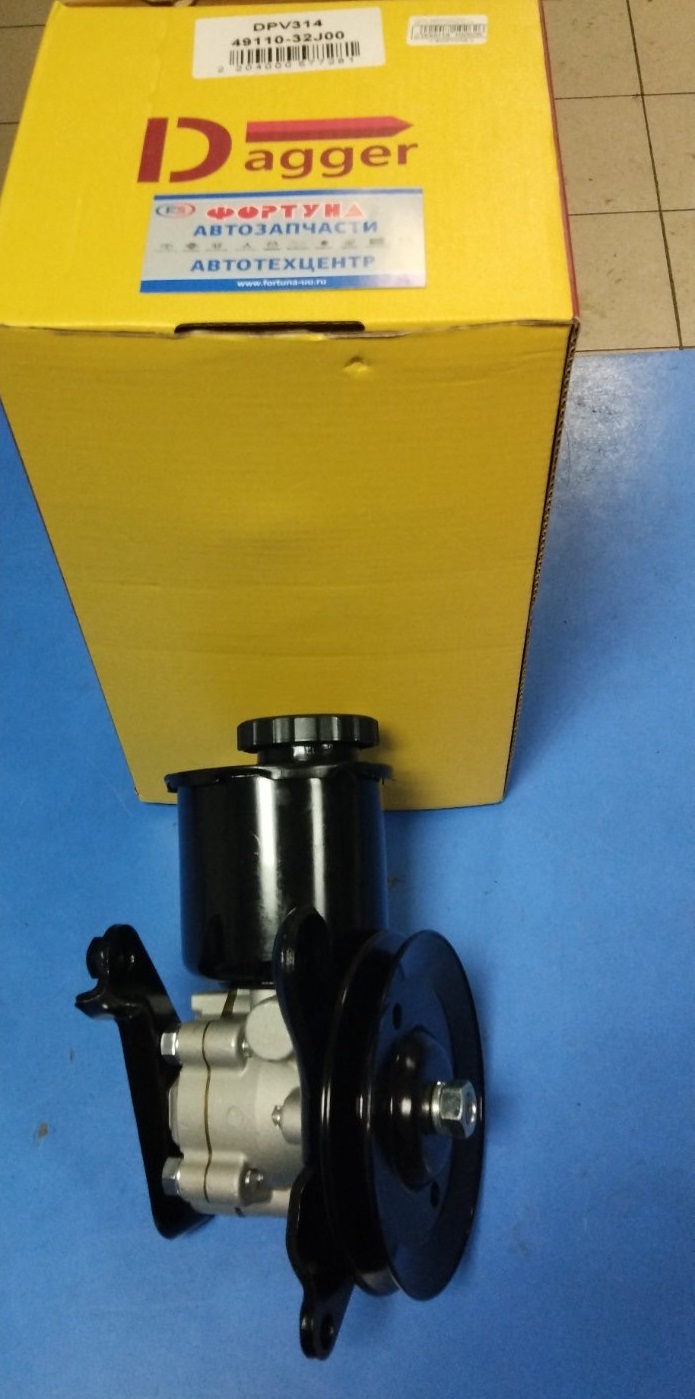 Насос гидроусилителя 49110-32J00 (DPV314) DAGGER /Safari, Patrol Y60 TB42E Шкиф 134mm/
