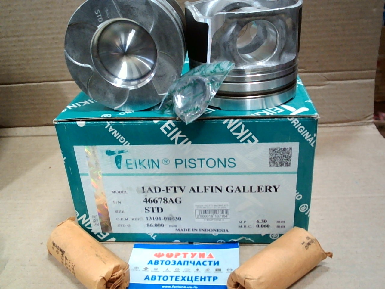 Поршня 1AD-FTV 46678AG STD TEIKIN 