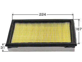 Фильтр воздушный A-1549 (A-1049) VIC /TOYOTA Avanza '21-,  Raize '19-' Veloz '21-,  Vios '22-/