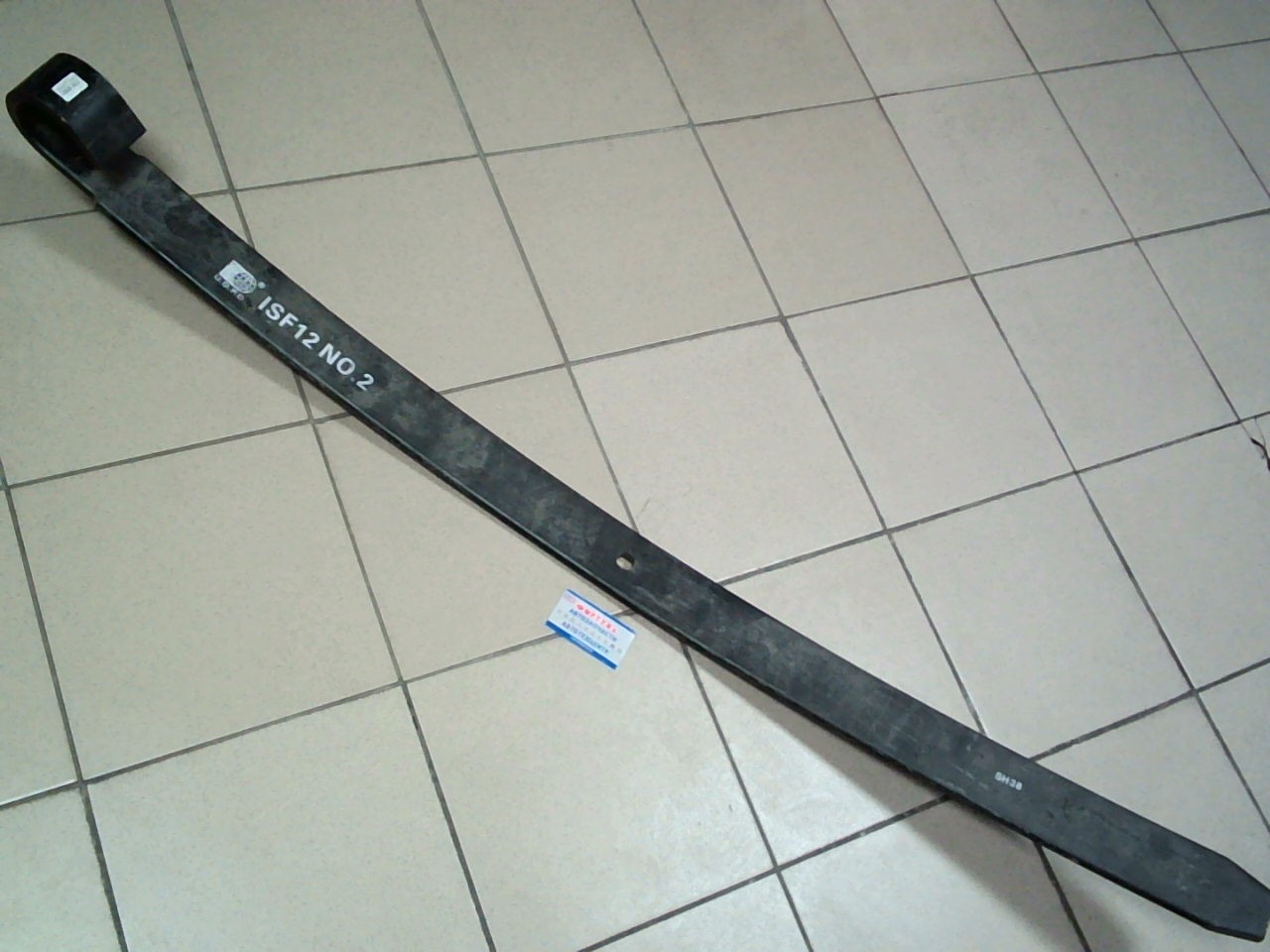 Лист рессорный ISF12 №2  ISUZU 10T FRONT (подкоренной)