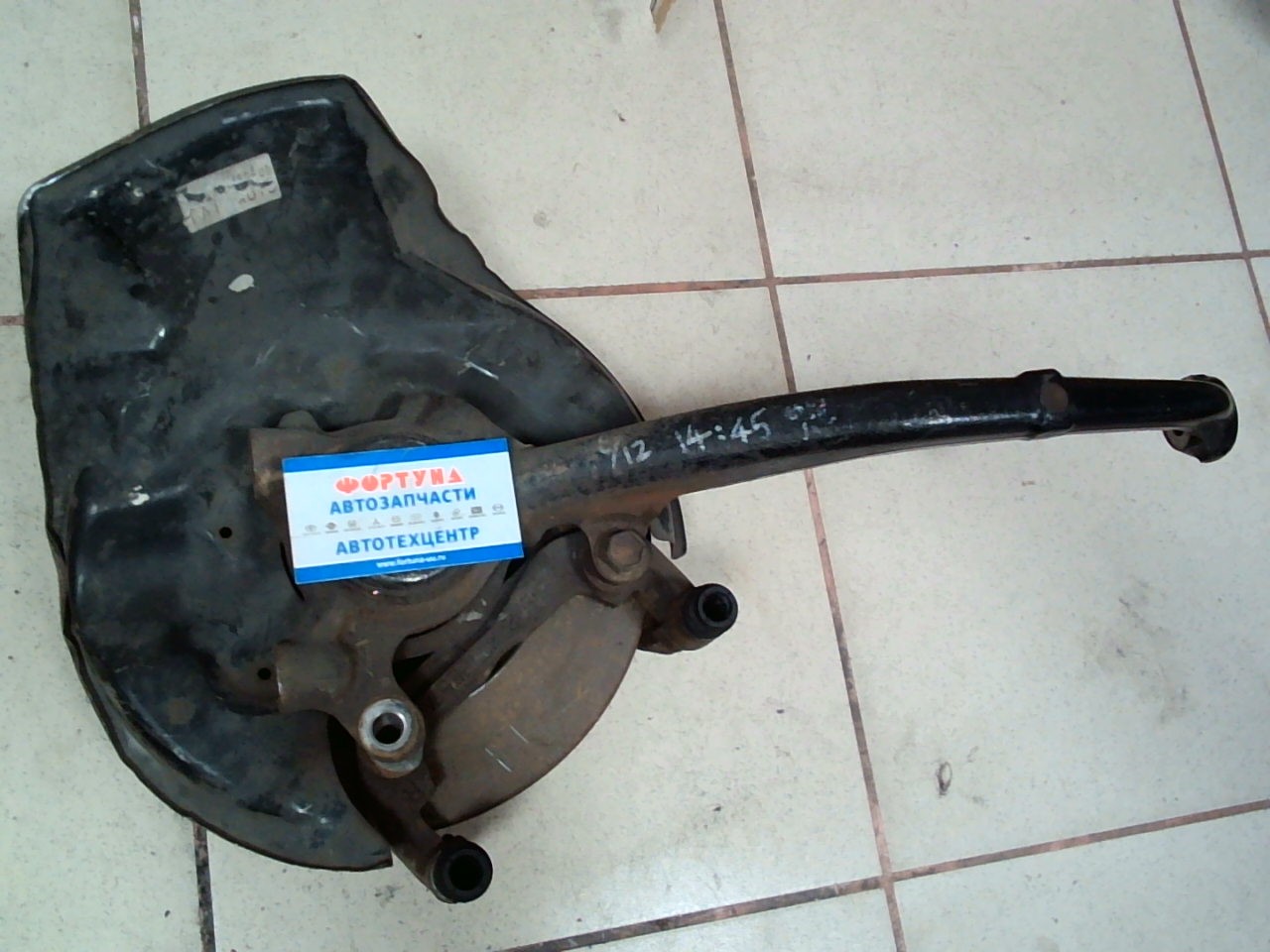 Ступица TOY MARK II JZX110 FRONT RH (+ступица+диск+поворотный кулак/БЕЗ СУППОРТА!/ [б/у]