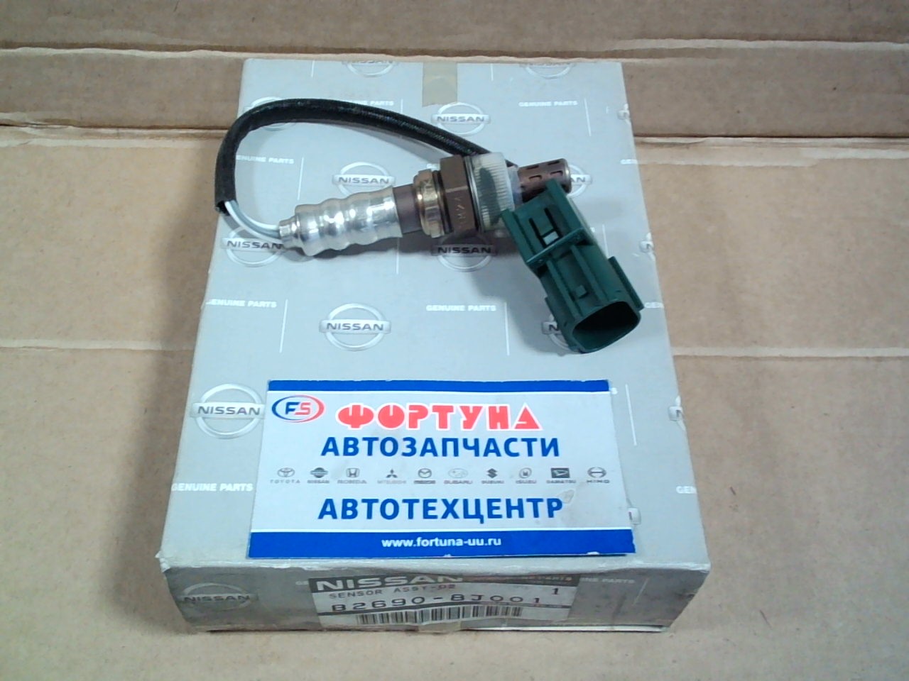 Датчик кислородный 22690-8J001/B2690-8J001 NISSAN(TW) /QR20DE, QR25DE 01-, CR1#DE 02-, VK45DE 03-/